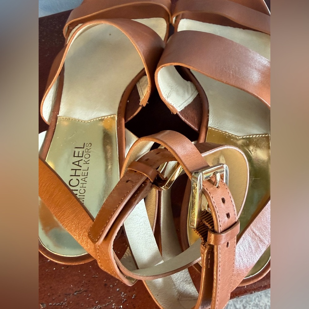 Michael Kors poesy sandal Sz 8.5 M - Picture 12 of 12